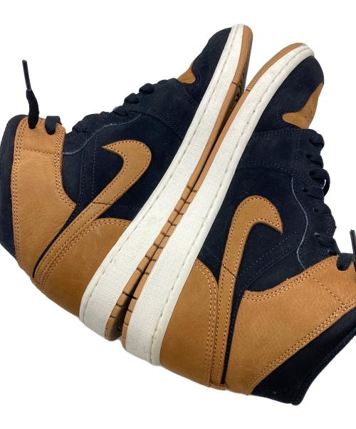 NIKE（ナイキ）NIKE (ナイキ) AIR JORDAN 1 MID SE ブラウン サイズ:275の古着・服飾アイテム