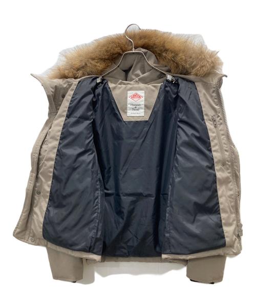 DANTON（ダントン）DANTON (ダントン) ショート丈ダウンジャケット グレー サイズ:Sの古着・服飾アイテム