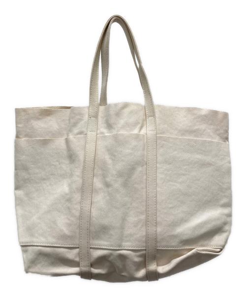 amiacalva（アミアカルヴァ）amiacalva (アミアカルヴァ) トートバッグ ベージュの古着・服飾アイテム