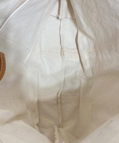 amiacalva（アミアカルヴァ）amiacalva (アミアカルヴァ) トートバッグ ベージュの古着・服飾アイテム