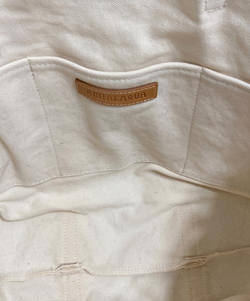 amiacalva（アミアカルヴァ）amiacalva (アミアカルヴァ) トートバッグ ベージュの古着・服飾アイテム