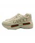 GUCCI (グッチ) ライトンシェリーラインスニーカー ベージュ サイズ:24：20000円