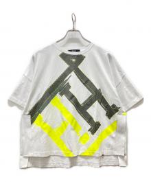 HERNO（ヘルノ）の古着「プリントTシャツ」｜ホワイト