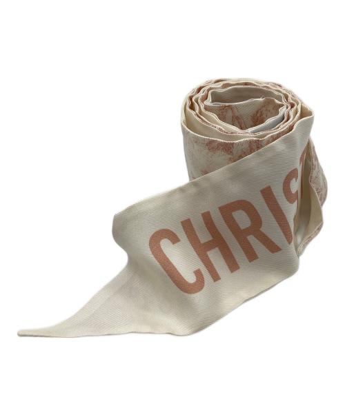 Dior（ディオール）DIOR (ディオール) ロゴミッツァツイリー ベージュの古着・服飾アイテム