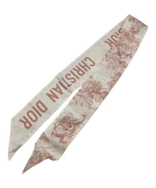 Dior（ディオール）DIOR (ディオール) ロゴミッツァツイリー ベージュの古着・服飾アイテム