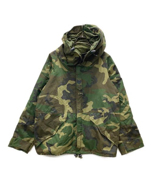 US ARMY（ユーエスアーミー）US ARMY (ユーエスアーミー) WINFILD社製ウッドランドカモゴアテックスパーカー オリーブ サイズ:MEDIUM SHORTの古着・服飾アイテム