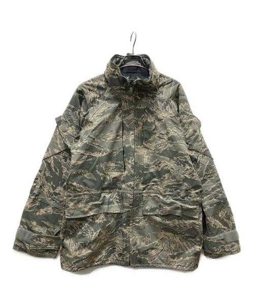 US ARMY（ユーエスアーミー）US ARMY (ユーエスアーミー) GTXカモフラミリタリージャケット ベージュ サイズ:MIDIUMの古着・服飾アイテム