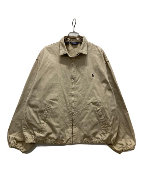 POLO RALPH LAUREN（ポロ・ラルフローレン）POLO RALPH LAUREN (ポロ・ラルフローレン) USA製 スイングトップ ベージュ サイズ:Lの古着・服飾アイテム