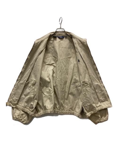 POLO RALPH LAUREN（ポロ・ラルフローレン）POLO RALPH LAUREN (ポロ・ラルフローレン) USA製 スイングトップ ベージュ サイズ:Lの古着・服飾アイテム