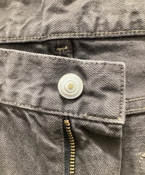 STEVEN ALAN（スティーブンアラン）STEVEN ALAN (スティーブンアラン) O/DY 13.5oz DENIM 5P BAGGY TAPERED PANTS ブラック サイズ:Lの古着・服飾アイテム