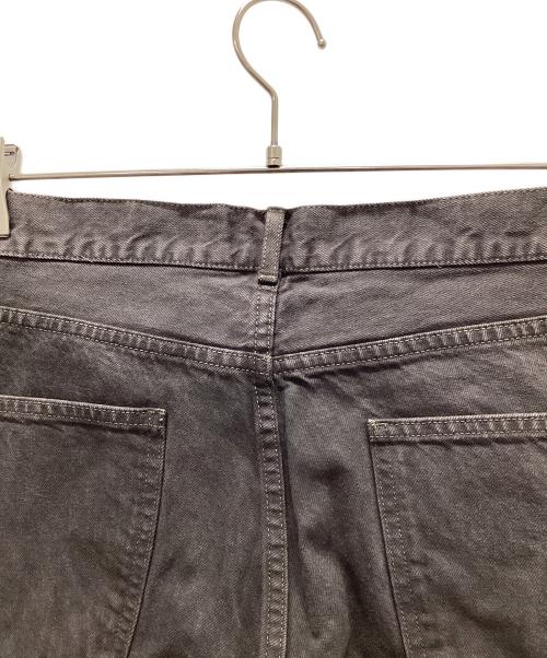 STEVEN ALAN（スティーブンアラン）STEVEN ALAN (スティーブンアラン) O/DY 13.5oz DENIM 5P BAGGY TAPERED PANTS ブラック サイズ:Lの古着・服飾アイテム