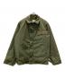 U'S NAVY（アメリカ軍）の古着「80's A-2デッキジャケット」｜オリーブ