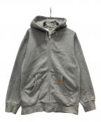 CarHarttカーハート）の古着「Midweight Hooded Zip Swea」｜グレー