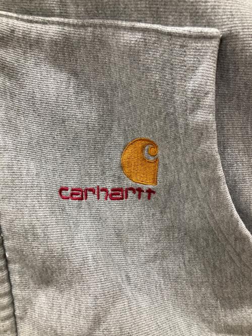 CarHartt（カーハート）CarHartt (カーハート) Midweight Hooded Zip Swea グレー サイズ:Lの古着・服飾アイテム
