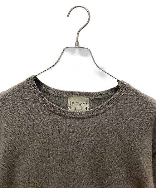 JUMPER（ジャンパー）JUMPER (ジャンパー) カシミヤニット ブラウン サイズ:2の古着・服飾アイテム