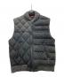 DIESEL（ディーゼル）の古着「異素材ミックス ダウンベスト」｜ブラック