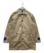 DIESELディーゼル）の古着「ステンカラーコート」｜ベージュ
