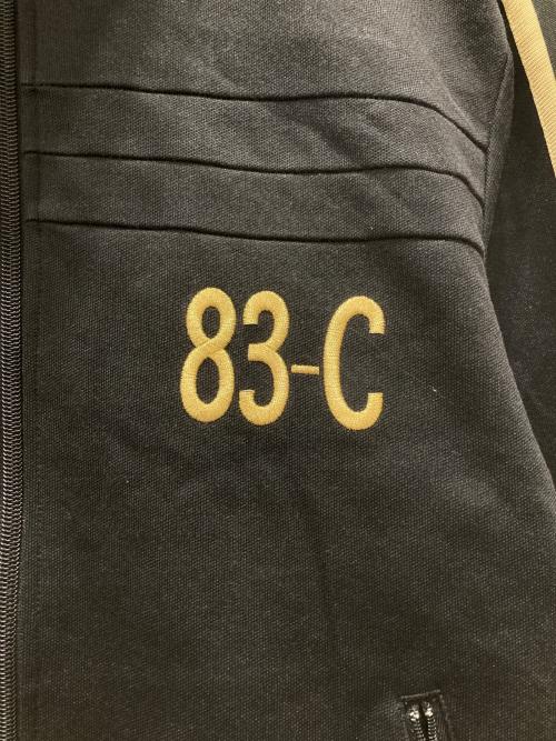 adidas（アディダス）adidas (アディダス) ロゴ刺繍トラックジャケット ブラック サイズ:Mの古着・服飾アイテム