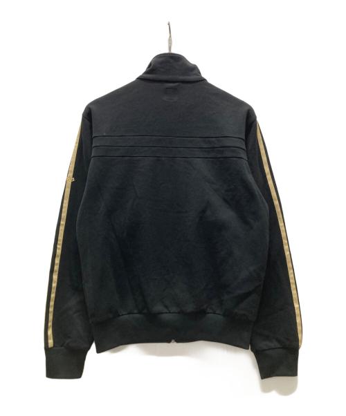 adidas（アディダス）adidas (アディダス) ロゴ刺繍トラックジャケット ブラック サイズ:Mの古着・服飾アイテム