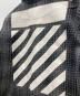 中古・古着 OFFWHITE (オフホワイト) バックプリント タータンチェックネルシャツ ブラック サイズ:S：16000円