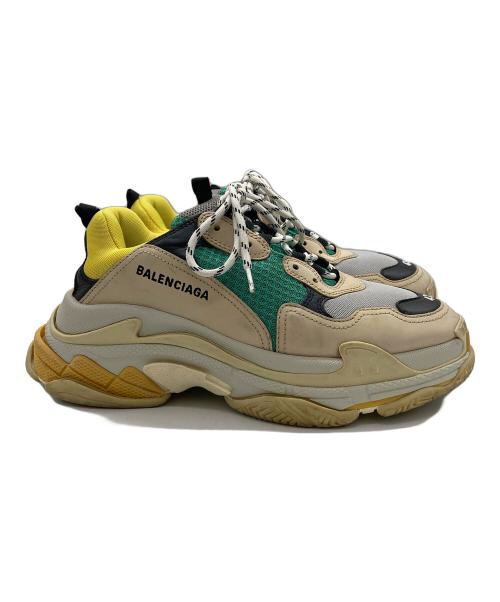 BALENCIAGA（バレンシアガ）BALENCIAGA (バレンシアガ) triple S/トリプルS ベージュ サイズ:27.5の古着・服飾アイテム