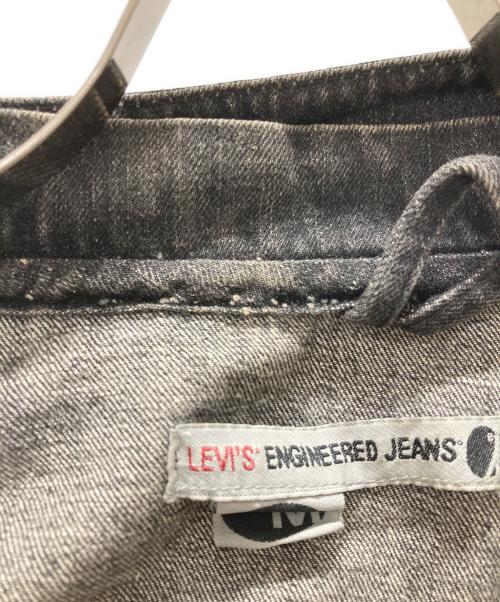 LEVI'S ENGINEERED（リーバイスエンジニアード）LEVI'S ENGINEERED (リーバイスエンジニアード) デニムジャケット ブラック サイズ:Mの古着・服飾アイテム