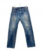 LEVI'S VINTAGE CLOTHINGリーバイス ビンテージ クロージング）の古着「復刻1966年モデル 501 デニムパンツ」｜ブルー