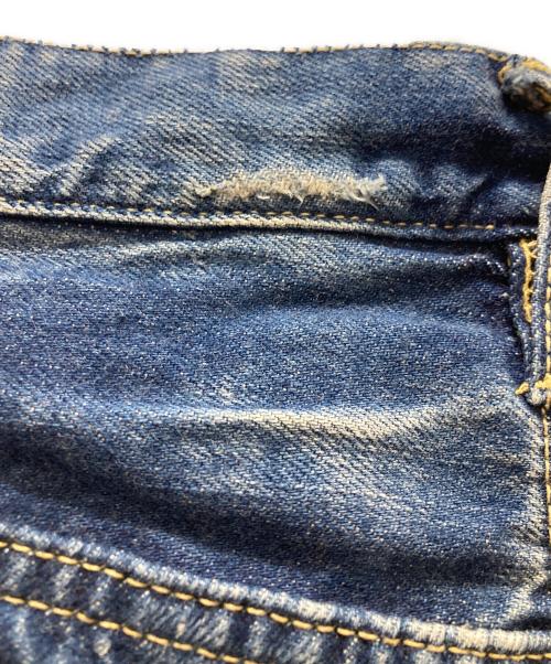 Hysteric Glamour（ヒステリックグラマー）Hysteric Glamour (ヒステリックグラマー) 赤耳 SP加工小窓スタッズデニムパンツ ブルー サイズ:Lの古着・服飾アイテム