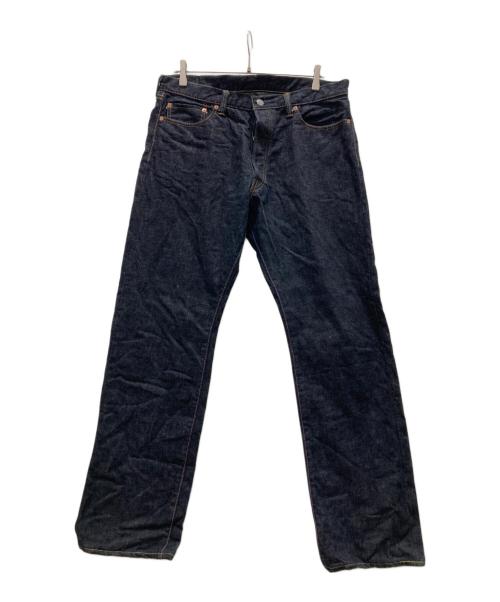 MOMOTARO JEANS（桃太郎ジーンズ）MOMOTARO JEANS (桃太郎ジーンズ) 出陣スリムストレートデニム ネイビー サイズ:Lの古着・服飾アイテム