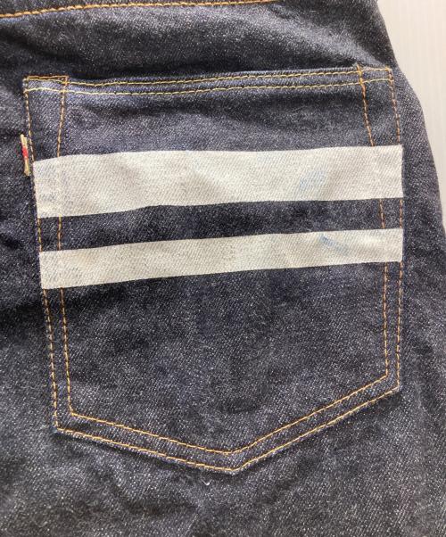 MOMOTARO JEANS（桃太郎ジーンズ）MOMOTARO JEANS (桃太郎ジーンズ) 出陣スリムストレートデニム ネイビー サイズ:Lの古着・服飾アイテム