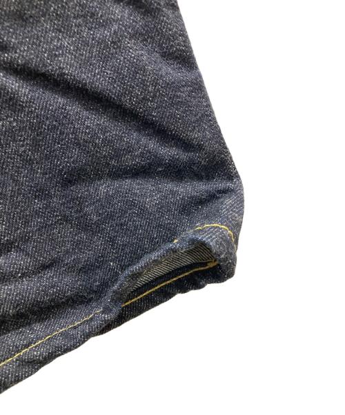 MOMOTARO JEANS（桃太郎ジーンズ）MOMOTARO JEANS (桃太郎ジーンズ) 出陣スリムストレートデニム ネイビー サイズ:Lの古着・服飾アイテム