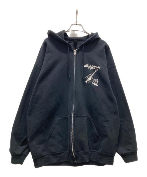 GILDAN（ギルダン）GILDAN (ギルダン) THE BIRTHDAY NO WAR ギターデザイン パーカー ブラック サイズ:XLの古着・服飾アイテム
