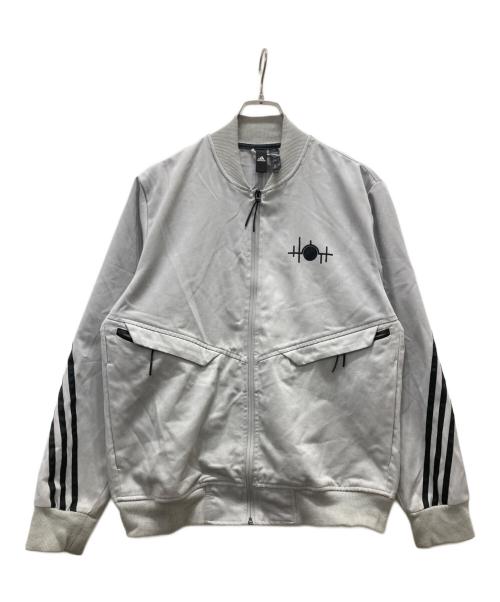 adidas（アディダス）adidas (アディダス) 007 (ダブルオーセブン) トラックジャケット グレー サイズ:Lの古着・服飾アイテム