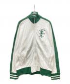 POLO RALPH LAURENポロ・ラルフローレン）の古着「トラックジャケット」｜グリーン×ホワイト