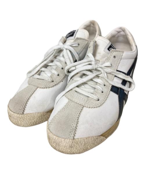 Onitsuka Tiger（オニツカタイガー）Onitsuka Tiger (オニツカタイガー) ローカットスニーカー ホワイト サイズ:24.5の古着・服飾アイテム