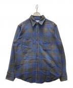 RHC Ron Hermanアールエイチシー ロンハーマン）の古着「ワークシャツ」｜ブルー