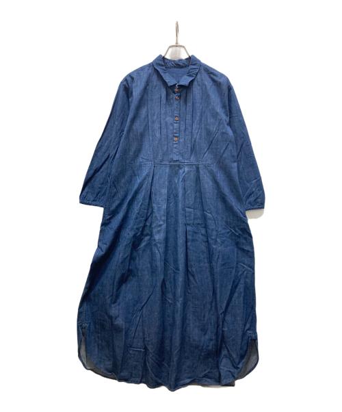 45rpm（45アールピーエム）45rpm (45アールピーエム) インディゴデニムワンピース インディゴ サイズ:-の古着・服飾アイテム