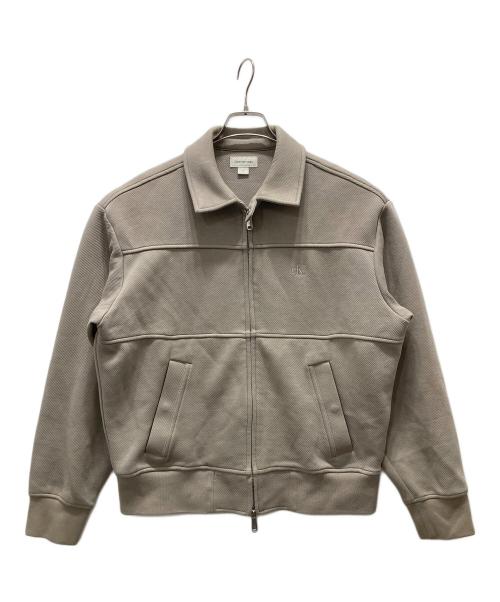 Calvin Klein Jeans（カルバンクラインジーンズ）Calvin Klein Jeans (カルバンクラインジーンズ) クラシックトラッカージャケット ベージュ サイズ:Sの古着・服飾アイテム