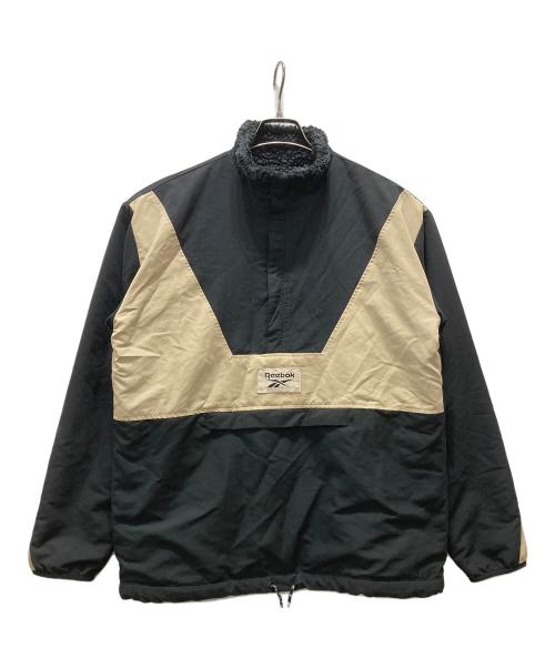 REEBOK（リーボック）REEBOK (リーボック) リバーシブルアノラックパーカー ブラック サイズ:不明の古着・服飾アイテム