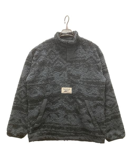 REEBOK（リーボック）REEBOK (リーボック) リバーシブルアノラックパーカー ブラック サイズ:不明の古着・服飾アイテム