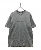 Calvin Kleinカルバンクライン）の古着「ロゴTシャツ」｜グレー