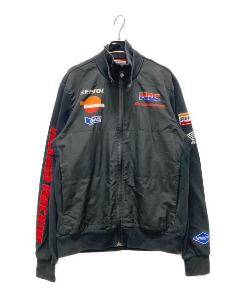 GAS（ガス）GAS (ガス) HONDA (ホンダ) レーシングジャケット ブラック サイズ:Lの古着・服飾アイテム