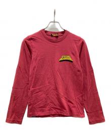 Hysteric Glamour（ヒステリックグラマー）の古着「ロングスリーブカットソー」｜レッド