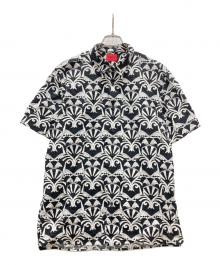 HUGO（ヒューゴ ボス）の古着「総柄シャツ」｜ホワイト