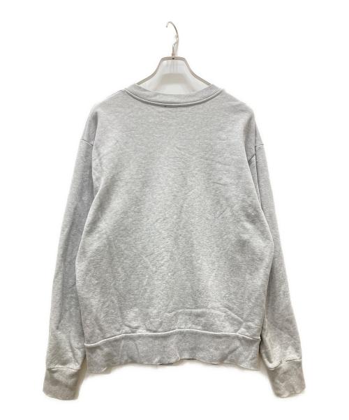 DIESEL（ディーゼル）DIESEL (ディーゼル) テープロゴ プリントスウェット グレー サイズ:Sの古着・服飾アイテム