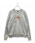 DIESEL（ディーゼル）の古着「テープロゴ プリントスウェット」｜グレー