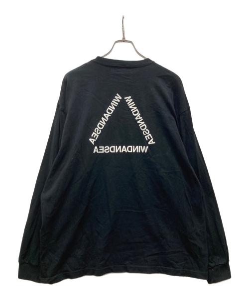 WIND AND SEA（ウィンダンシー）WIND AND SEA (ウィンダンシー) ロングスリーブカットソー ブラック サイズ:Lの古着・服飾アイテム