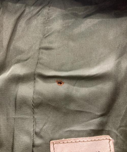 USED（ユーズド）USED (ユーズド) ミリタリートレンチコート/オーバーコート グリーン サイズ:Sの古着・服飾アイテム