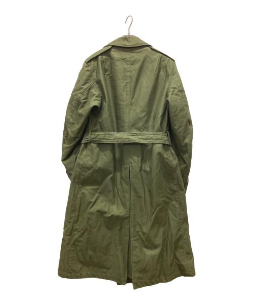 USED（ユーズド）USED (ユーズド) ミリタリートレンチコート/オーバーコート グリーン サイズ:Sの古着・服飾アイテム