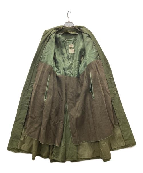 USED（ユーズド）USED (ユーズド) ミリタリートレンチコート/オーバーコート グリーン サイズ:Sの古着・服飾アイテム